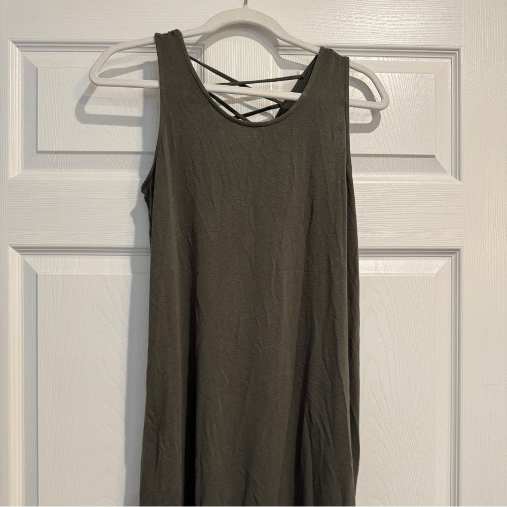 Pink Rose Sleeveless Dress
